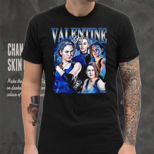 Resident Evil video games Jill Valentine character shirt