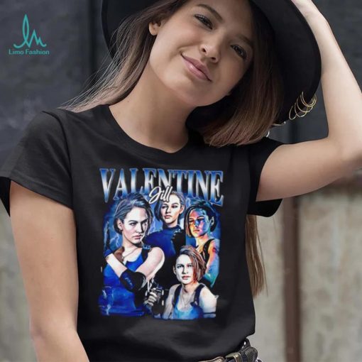 Resident Evil video games Jill Valentine character shirt