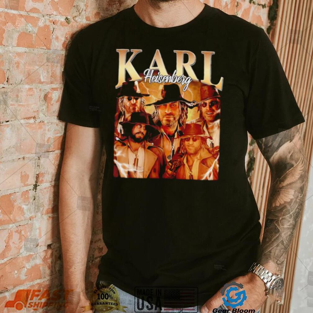Resident Evil video games Karl Heisenberg character shirt Resident Evil video games Karl Heisenberg character shirt