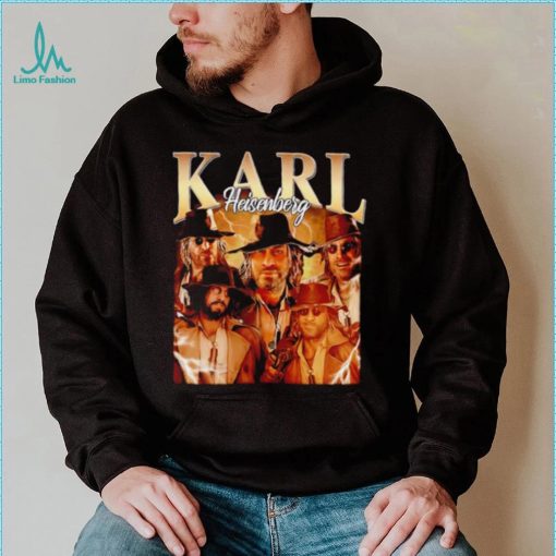 Resident Evil video games Karl Heisenberg character shirt