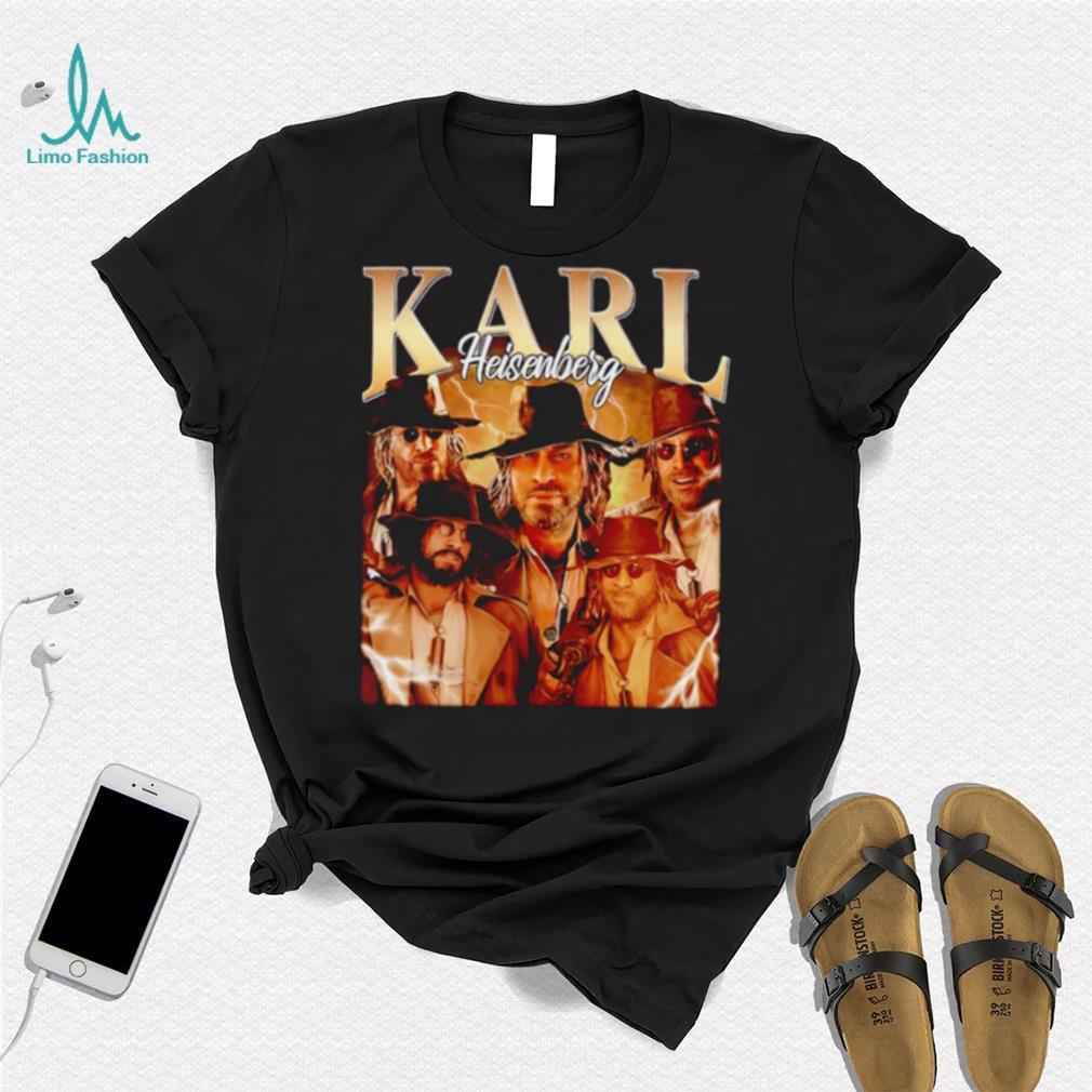 Resident Evil video games Karl Heisenberg character shirt Resident Evil video games Karl Heisenberg character shirt