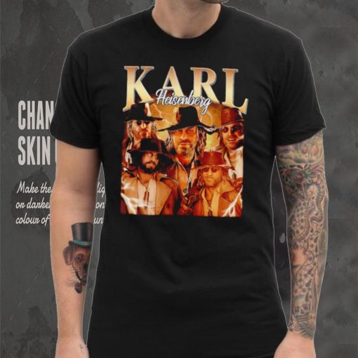 Resident Evil video games Karl Heisenberg character shirt