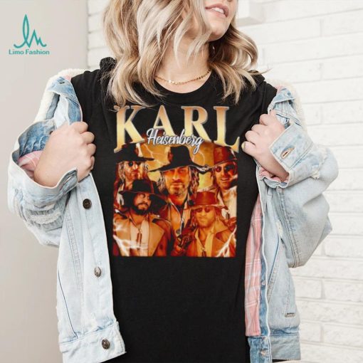 Resident Evil video games Karl Heisenberg character shirt