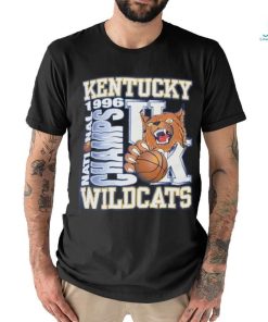 Retro 90s University Kentucky Wildcats Ncaa Champions 1996 Final Four T Shirt