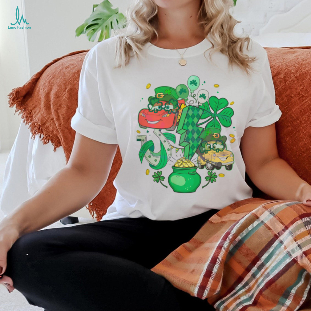 Retro Cars St Patrick Day Lightning Mcqueen shirt Retro Cars St Patrick Day Lightning Mcqueen shirt