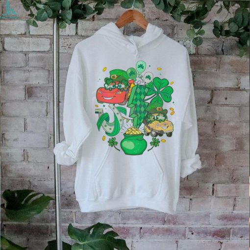 Retro Cars St Patrick Day Lightning Mcqueen shirt