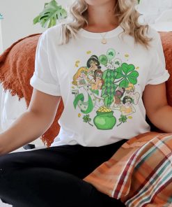 Retro Disney Princess St Patricks Day shirt