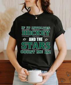 Retro Hockey & Dallas Stars Fan T Shirt