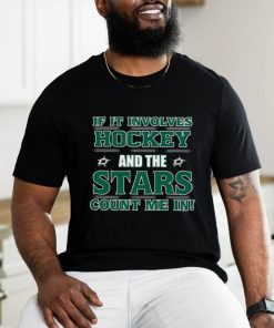 Retro Hockey & Dallas Stars Fan T Shirt