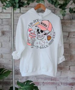 Retro In My T Ball Mom Era Skeleton Shirt