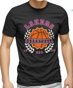 Retro Lakers Basketball 1947 T Shirt
