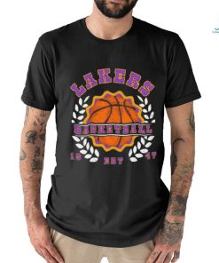 Retro Lakers Basketball 1947 T Shirt