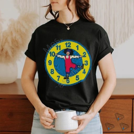 Retrokid Big Comfy Couch Clock shirt