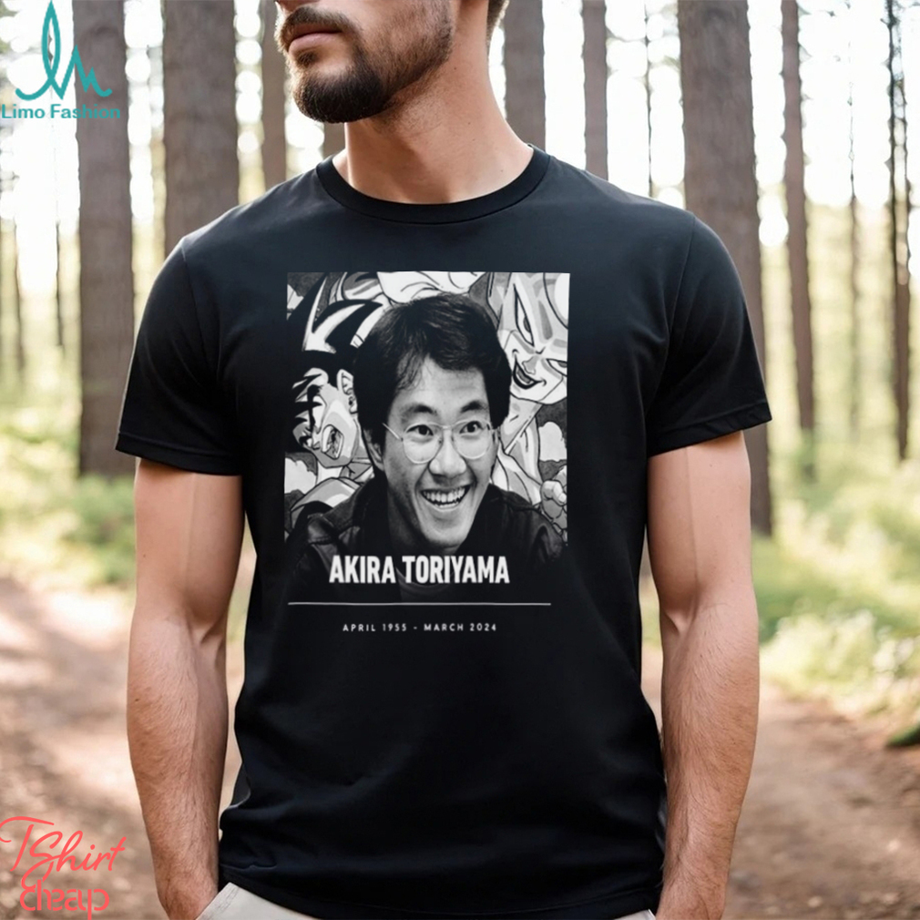 Rip Akira Toriyama 1955 2024 Creator Of Dragon Ball Dr Slump Dragon Quest Chrono Trigger shirt Rip Akira Toriyama 1955 2024 Creator Of Dragon Ball Dr Slump Dragon Quest Chrono Trigger shirt