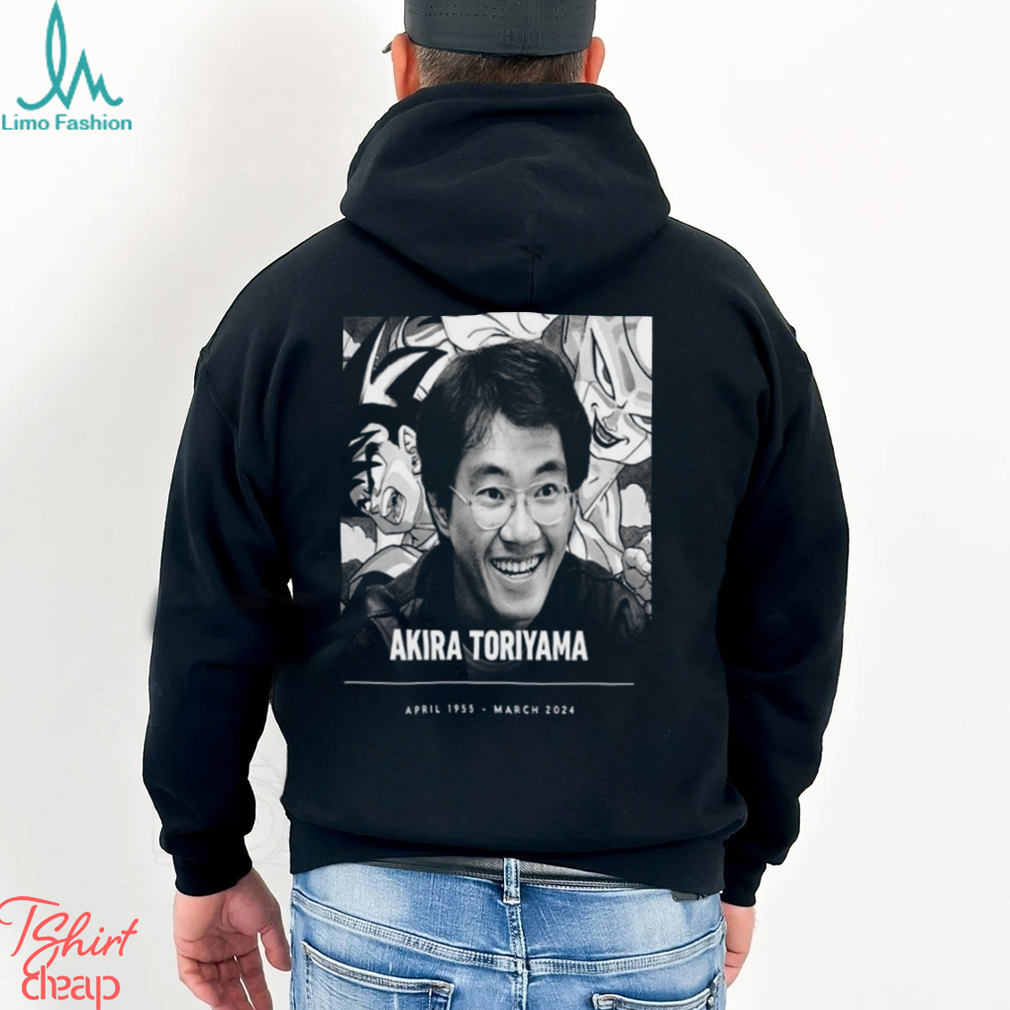 Rip Akira Toriyama 1955 2024 Creator Of Dragon Ball Dr Slump Dragon Quest Chrono Trigger shirt Rip Akira Toriyama 1955 2024 Creator Of Dragon Ball Dr Slump Dragon Quest Chrono Trigger shirt