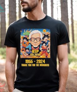 Rip Akira Toriyama 1955 2024 Thank You for the memories T Shirt