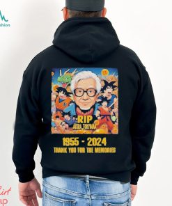Rip Akira Toriyama 1955 2024 Thank You for the memories T Shirt, hoodie, sweater, long sleeve and tank top Rip Akira Toriyama 1955 2024 Thank You for the memories T Shirt