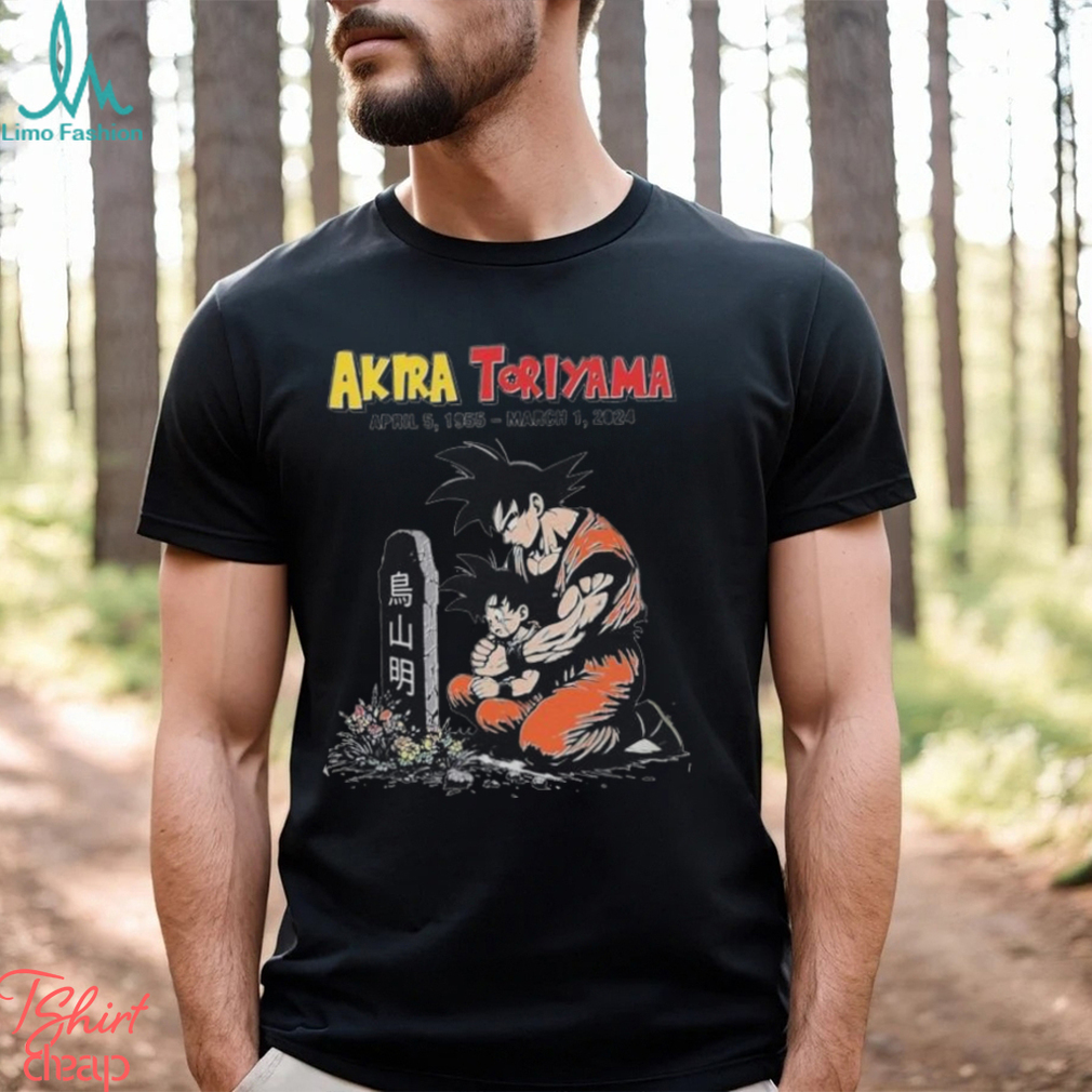 Rip Akira Toriyama April 5 1955 March 1 2024 Shirt Rip Akira Toriyama April 5 1955 March 1 2024 Shirt