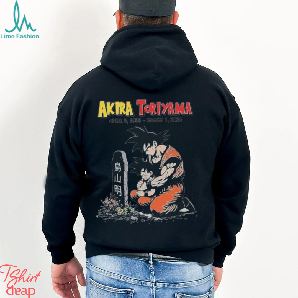 Rip Akira Toriyama April 5 1955 March 1 2024 Shirt Rip Akira Toriyama April 5 1955 March 1 2024 Shirt