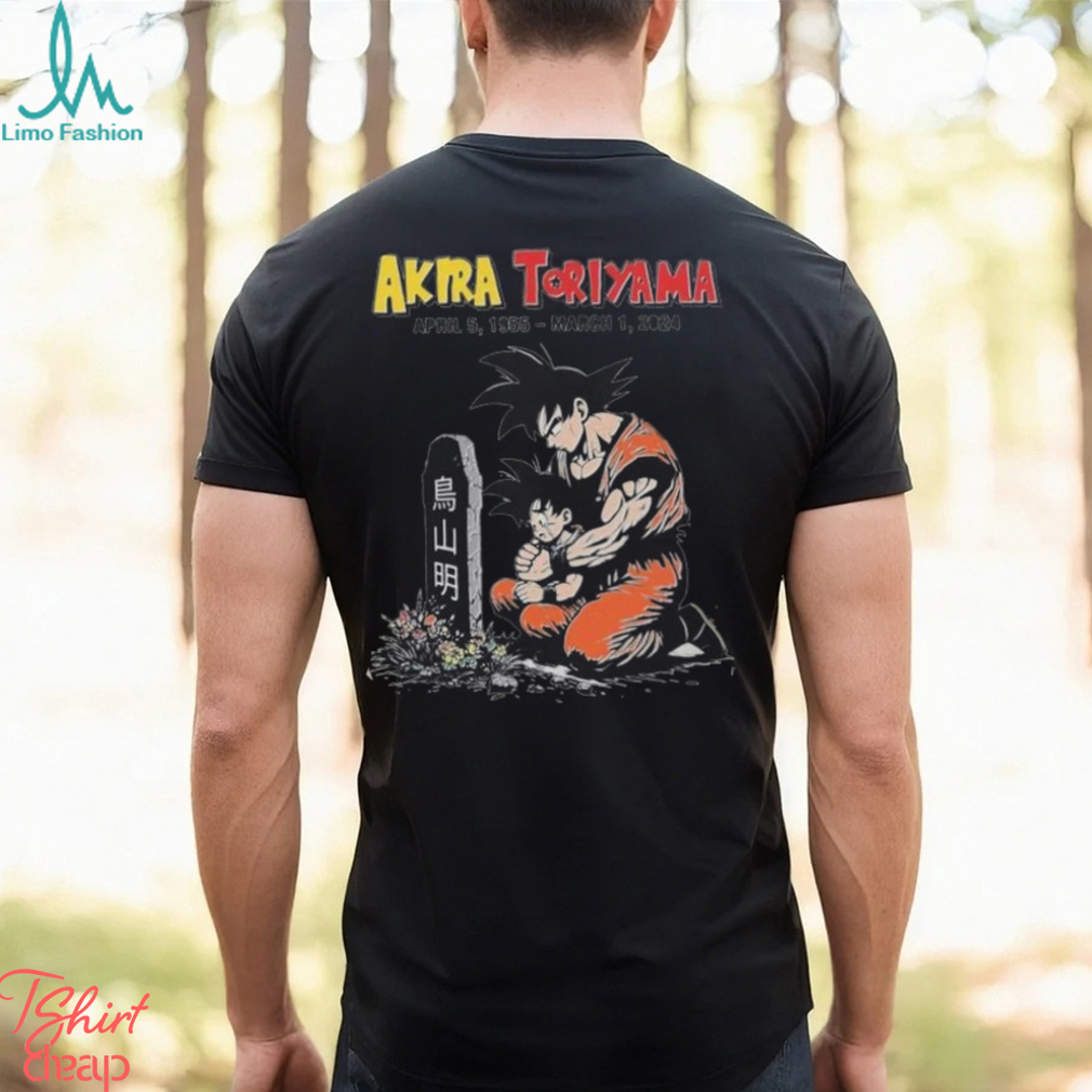 Rip Akira Toriyama April 5 1955 March 1 2024 Shirt Rip Akira Toriyama April 5 1955 March 1 2024 Shirt