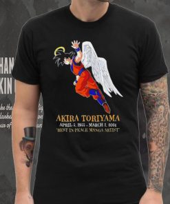 Rip Akira Toriyama April 5 1955 March 1 2024 rest in peace manga artist Son Goku shirt