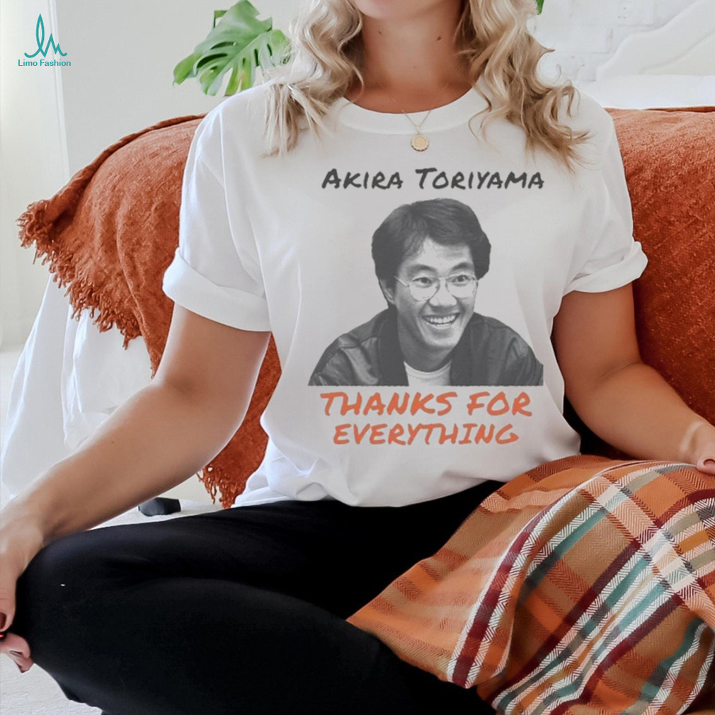 Rip Akira Toriyama Thanks for Everything Shirt Rip Akira Toriyama Thanks for Everything Shirt