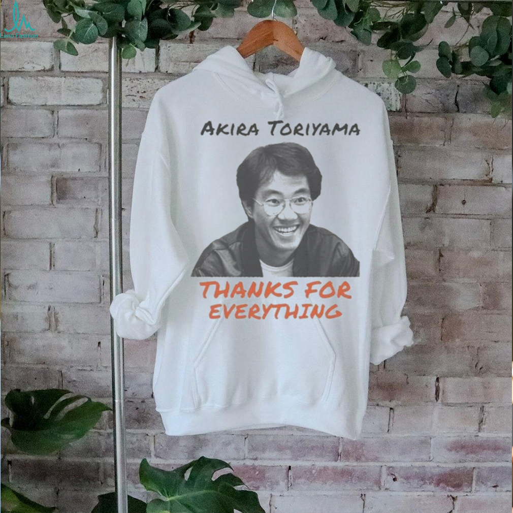 Rip Akira Toriyama Thanks for Everything Shirt Rip Akira Toriyama Thanks for Everything Shirt