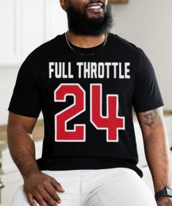 Rob Bradford Wearing Full Throttle 24 shirt