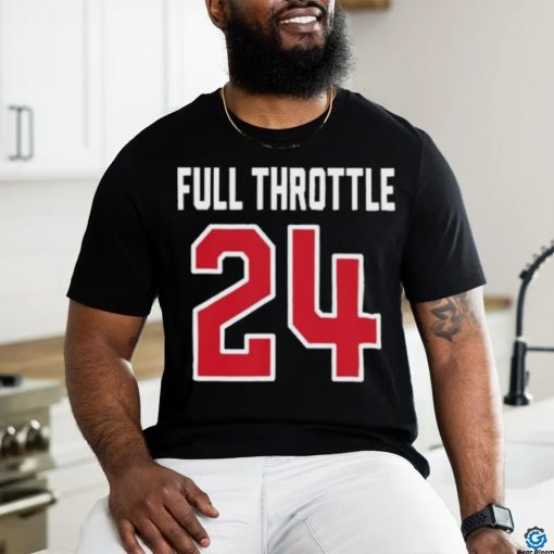 Rob Bradford Wearing Full Throttle 24 shirt