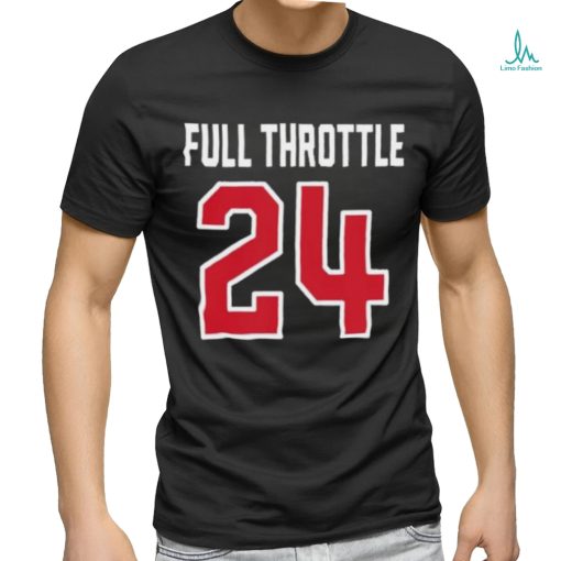 Rob Bradford Wearing Full Throttle 24 shirt