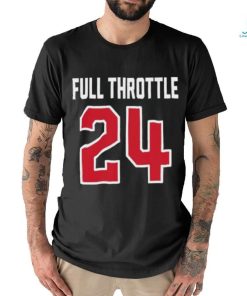 Rob Bradford Wearing Full Throttle 24 shirt