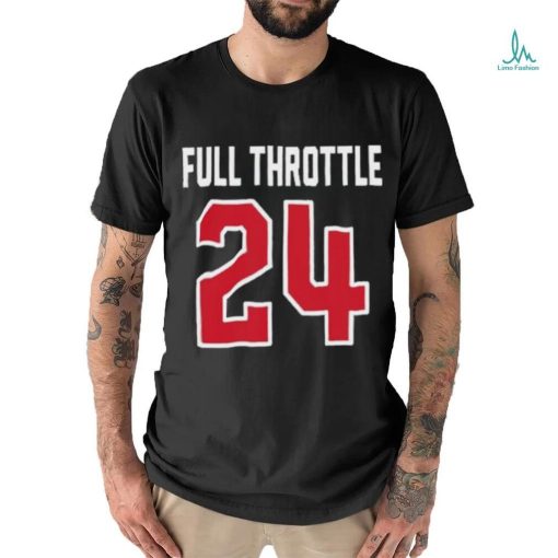 Rob Bradford Wearing Full Throttle 24 shirt