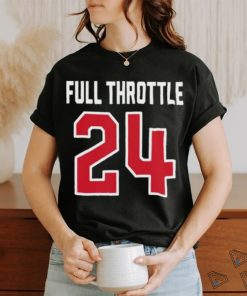 Rob Bradford Wearing Full Throttle 24 shirt