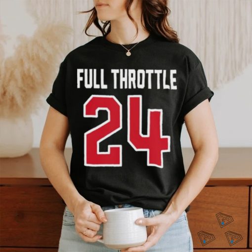 Rob Bradford Wearing Full Throttle 24 shirt