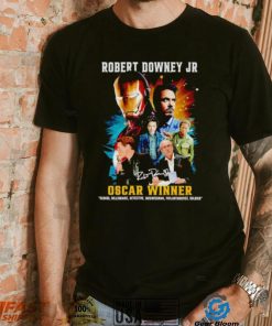 Robert Downey Jr Oscar winner signature shirt