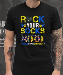Rock Your Socks World Down Syndrome Awareness T Shirt