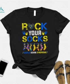 Rock Your Socks World Down Syndrome Awareness T Shirt