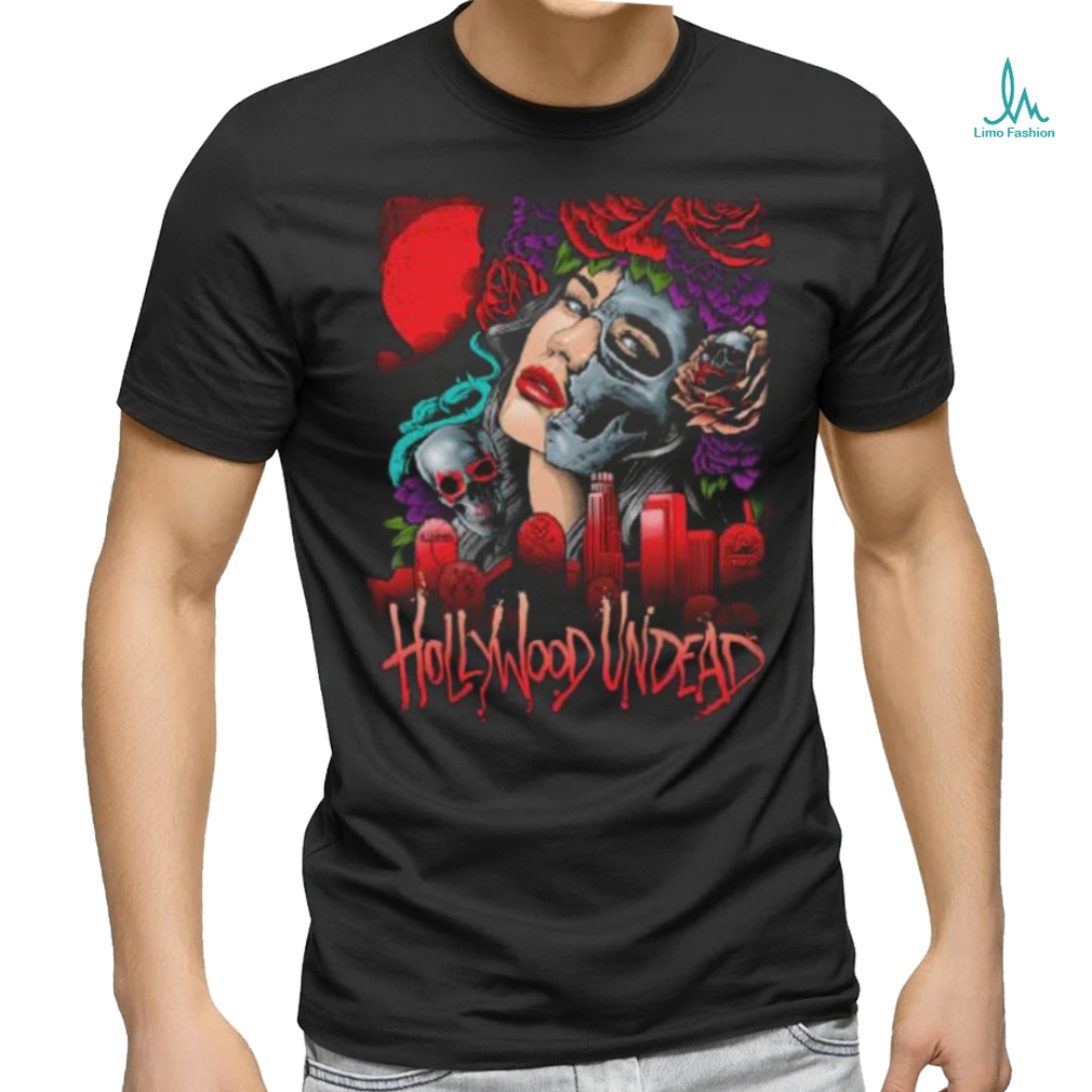 Rockabilia Merch Store Hollywood Undead Day Of The Dead By Maxx242 (Rockabilia Exclusive) New Shirt Rockabilia Merch Store Hollywood Undead Day Of The Dead By Maxx242 (Rockabilia Exclusive) New Shirt