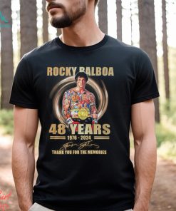 Rocky Balboa Thank You For The Memories T Shirt