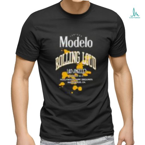 Rolling Loud Modelo X Rl La 24 Modelo Time Black Po Crewneck shirt