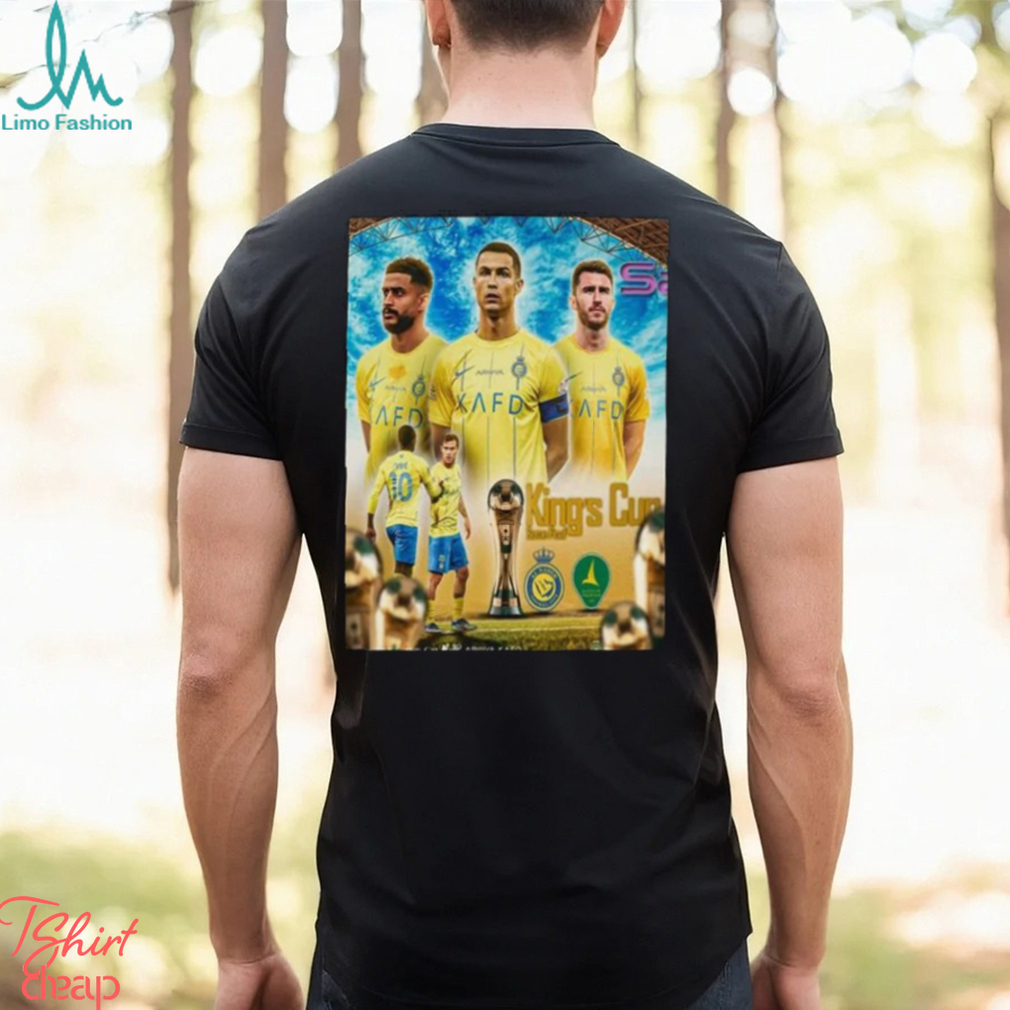Ronaldo And Al Nassr Football Club Will Conquer The Custodian Of The Two Holy Mosques Cup Shirt Ronaldo And Al Nassr Football Club Will Conquer The Custodian Of The Two Holy Mosques Cup Shirt