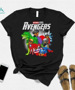 Rottweiler Rottweiler dogs Rvengers team heroes cartoon shirt
