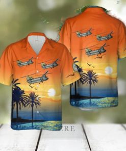 Royal Air Force 27 Squadron Boeing Chinook HC2 (352) 100 Years Hawaiian Shirt Beach Shirt For Men Women