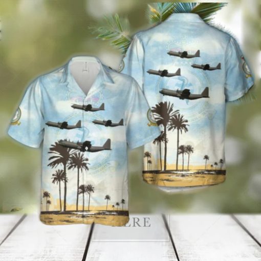 Royal Air Force Lockheed C 130K, Hercules C.3, XV294, 47 Squadron Hawaiian Shirt Beach Shirt For Men Women