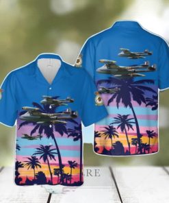 Royal Air Force No. 11 Squadron RAF de Havilland Venom WK436 Hawaiian Shirt Beach Shirt For Men Woemn