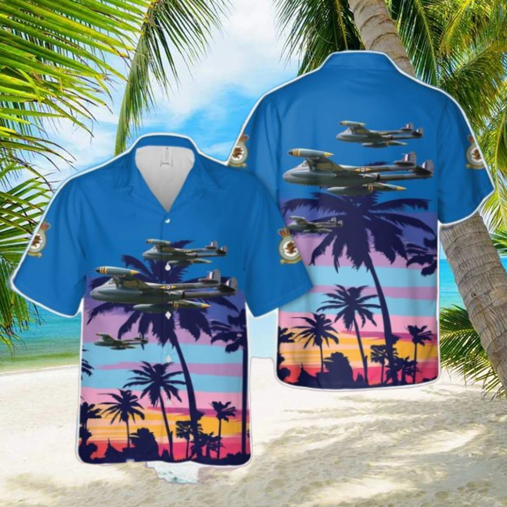 Royal Air Force No. 11 Squadron RAF de Havilland Venom WK436 Hawaiian Shirt Beach Shirt For Men Woemn Royal Air Force No. 11 Squadron RAF de Havilland Venom WK436 Hawaiian Shirt Beach Shirt For Men Woemn