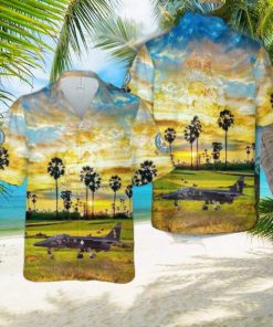 Royal Air Force SEPECAT Jaguar GR.1A XX116 of No. 16(R) Squadron at IAT, 1995 Hawaiian Shirt Beach Shirt For Men Women