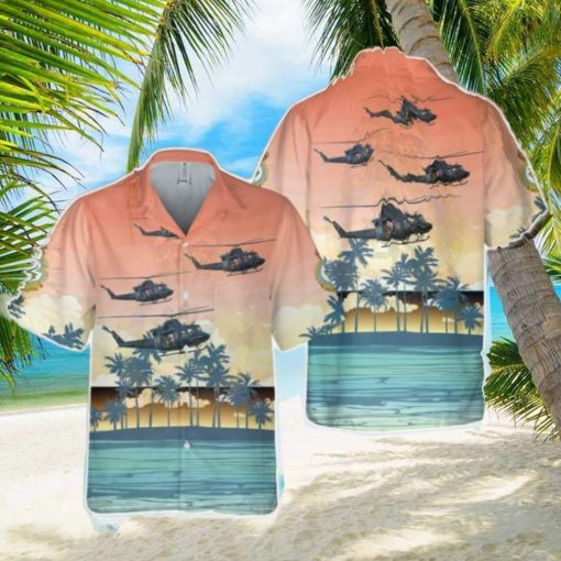 Royal Canadian Air Force 427 Special Operations Aviation Squadron Bell CH 146 Griffon Pocket Hawaiian Shirt Beach Shirt For Men Women