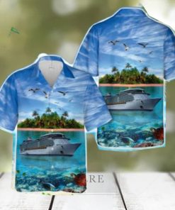 Royal Caribbean Cruises Liberty of the Seas Beach Hawaiian Shirt