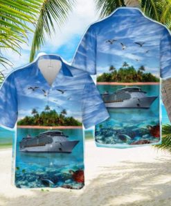 Royal Caribbean Cruises Liberty of the Seas Beach Hawaiian Shirt